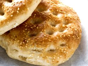 2 flatbreads (14 g) Sesame Flatbread
