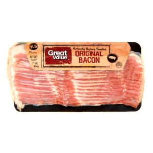 2 fried slices (13 g) Naturally Hickory Smoked Original Bacon
