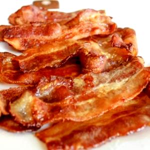 2 fried slices (14 g) Uneven Sliced Smoked Bacon