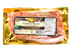 2 fried slices (17 g) Hardwood Smoked Peppered Thick Sliced Bacon