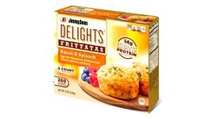 2 frittatas (113 g) Delights Frittatas Bacon & Spinach