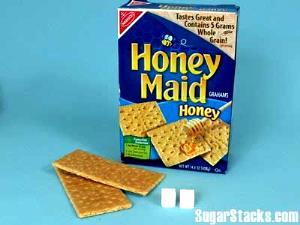 2 full cracker sheets (31 g) Graham Crackers Honey