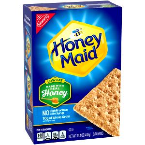 2 full crackers (35 g) Low Fat Honey Grahams