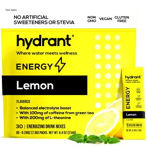 2 Grams Drink Mix, Hydration Lightly Lemon