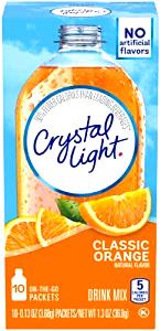 2 Grams Drink Mix, Sunrise Classic Orange, On The Go