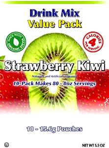 2 Grams Fruit Drinks, Strawberry-Kiwi, Sugar Free
