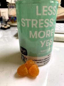 2 gummies (6 g) Less Stress, More Yes - Relax Gummies