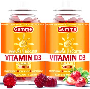2 gummies D3 Gummies