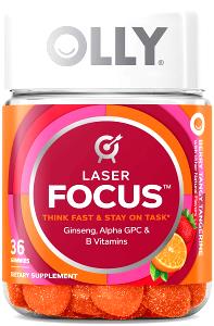2 gummies Laser Focus