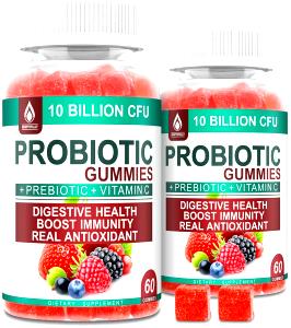 2 gummies Probiotic Gummies