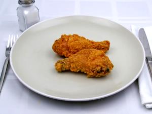 2 Large Scallop (Mixed Species, Cooked, Breaded and Fried)