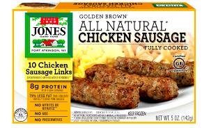 2 links (45 g) All Natural Little Pork Sausages (2)