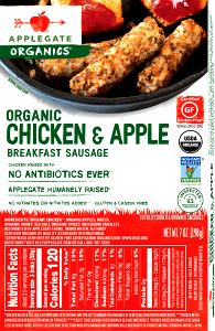 2 links (56 g) Apple Breakfast Chicken Sausage
