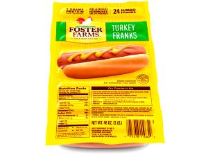 2 links (68 g) Turkey Franks