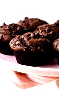 2 muffins Double Chocolate Chip Mini Muffins