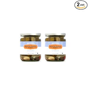 2 okra (1 oz) Pickled Okra