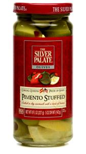 2 olives (0.5 oz) Pimento Stuffed Olives in Vermouth with Lemon Peel