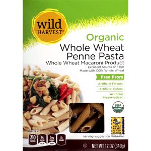 2 oz (3/4 cup) (56 g) 100% Organic Penne Pasta