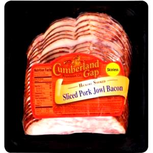 2 oz (54 g) Sliced Pork Jowl Bacon