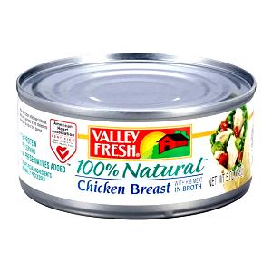 2 oz (56 g) 100% Natural Canned Chicken Breast in Water