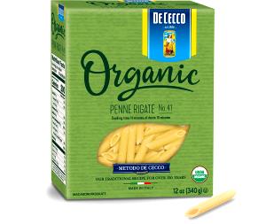 2 oz (56 g) 100% Organic Penne Rigate