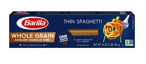 2 oz (56 g) 8 Whole Grain Spaghetti Pasta