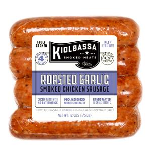 2 oz (56 g) Chicken Smoked Sausage Roasted Garlic