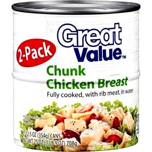 2 oz (56 g) Chunk Chicken Breast in Water