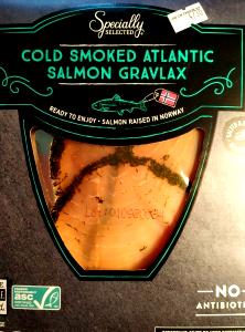 2 oz (56 g) Cold Smoked Atlantic Salmon Gravlax