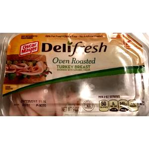 2 oz (56 g) Golden Catering Style Oven Roasted Turkey Breast