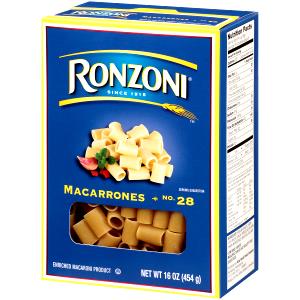 2 oz (56 g) Macarrones
