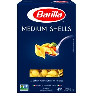 2 oz (56 g) Medium Shells Pasta