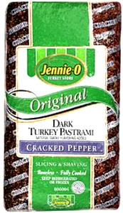 2 oz (56 g) Original Dark Cracked Pepper Turkey Pastrami