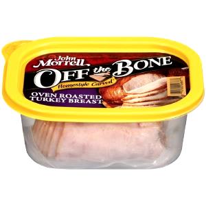2 oz (56 g) Oven Browned or Smoked Turkey Off the Bone