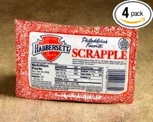 2 oz (56 g) Philadelphia Scrapple