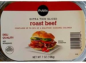 2 oz (56 g) Roast Beef (Shaved)