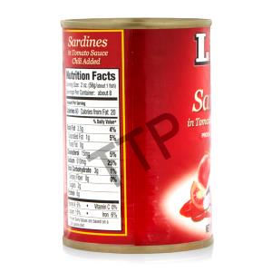 2 oz (56 g) Sardines in Tomato Sauce