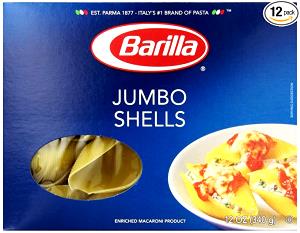 2 oz (56 g) Sea Shells Pasta
