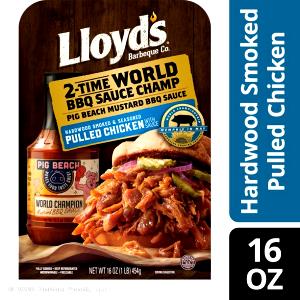 2 oz (56 g) Shredded White Chicken in BBQ Sauce