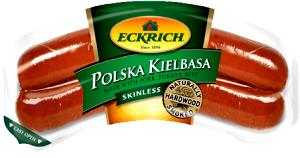 2 oz (56 g) Skinless Smoked Polska Kielbasa made with Pork, Turkey, Beef