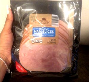 2 oz (56 g) Sliced Breakfast Ham