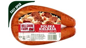 2 oz (56 g) Smoked Polska Kielbasa made with Pork, Turkey, Beef