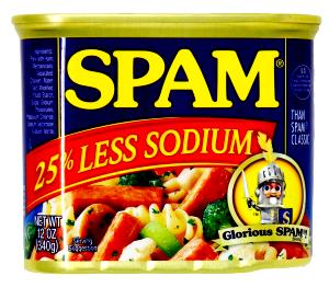 2 oz (56 g) Spam Low Sodium