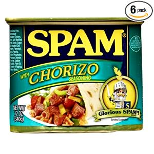 2 oz (56 g) Spam with Chorizo Seasoning