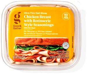 2 oz (56 g) Thin Deli Slices Rotisserie Flavor Chicken Breast