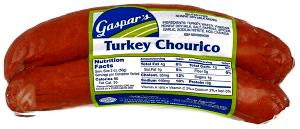 2 oz (56 g) Turkey Chourico