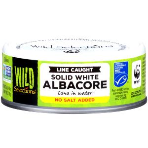2 oz (56 g) Wild Caught Solid White Albacore Tuna