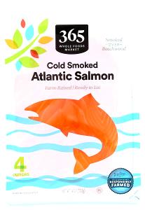 2 oz (57 g) Cold Smoked Atlantic Salmon