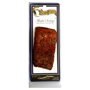 2 oz (57 g) Cracked Pepper Smoked Salmon
