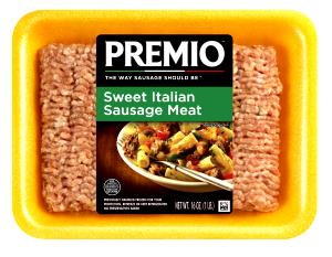 2 oz (57 g) Sweet Italian Sausage